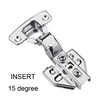 JASEN Furniture hardware fitting 35mm soft closing bathroom cabinet door hinges