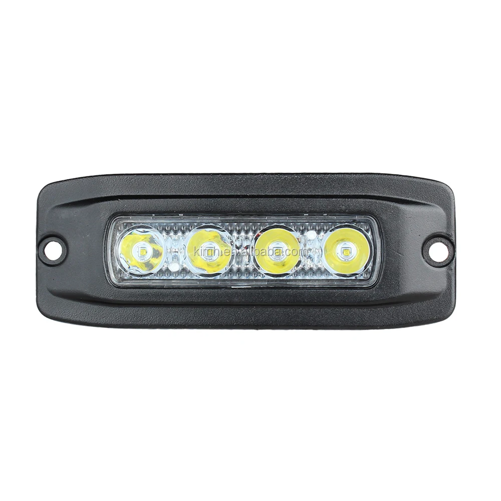 Car Accessories 6inch 12w Auto Led Trucks Work Light 12V Led Tail Lights 24V Truck Led Headlight For Auto Parts