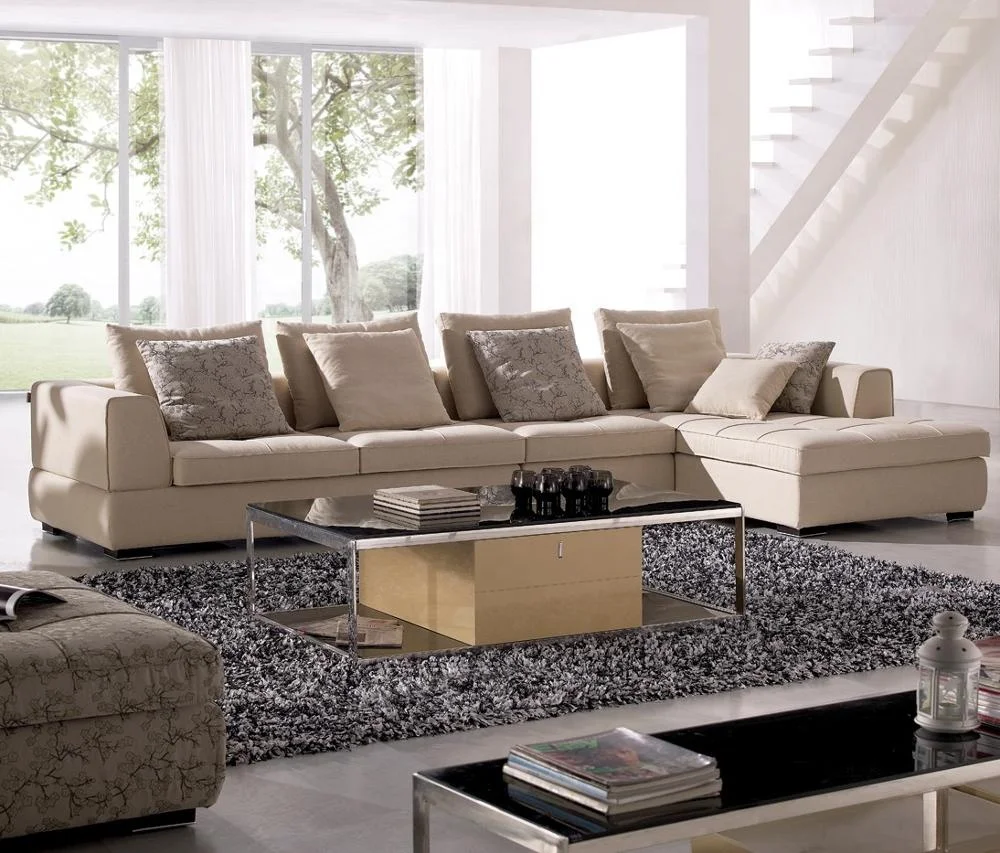 Specific Use Living Room Interior Decoration Sofa Set Furnitures