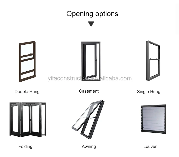 Best selling products aluminium frame casement window aluminum hand crank with fixed glass China Big Manufacturer Good Price