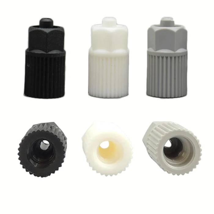Industrial Dispensing Nozzle Rotary Union Plastic Adapter Mixing Nozzle