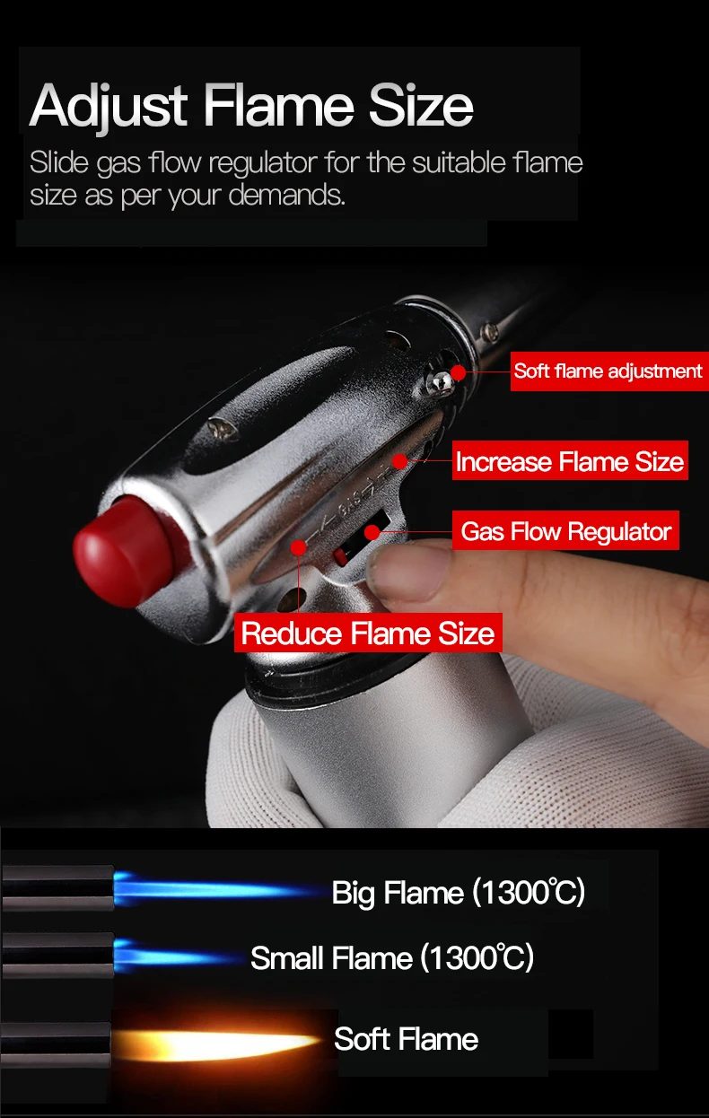 windproof torch lighter