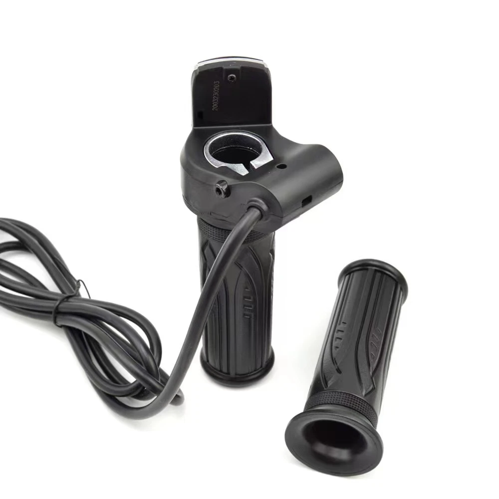 Ebike Twist Throttle 48V WUXING 76X Left Hand E Bike Half Throttle Compatible 12v 72v Electric Bicycle Scooter Accessories