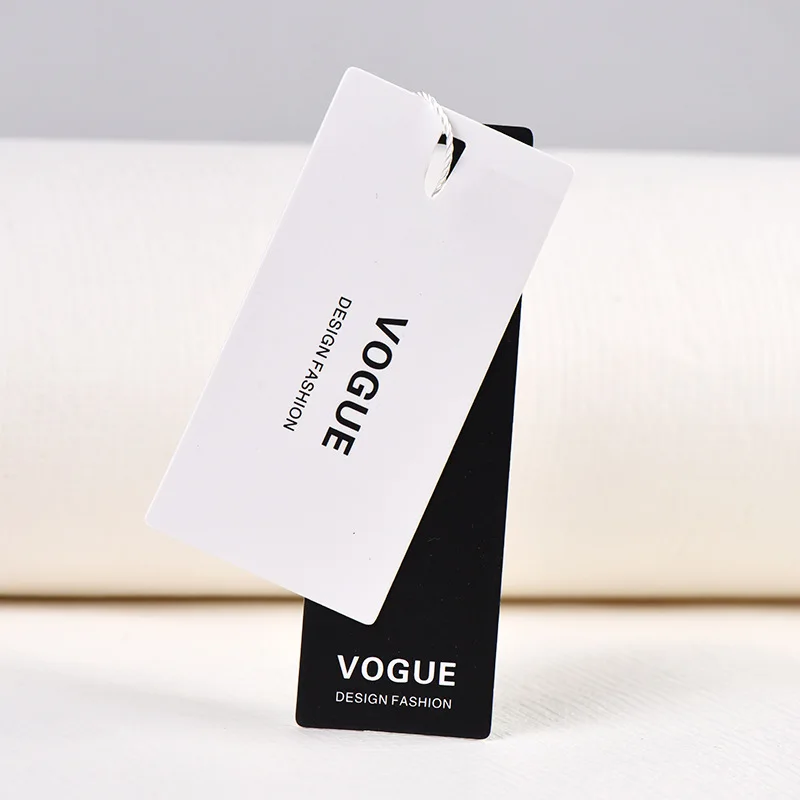 Custom Paper Clothing Tags for Men's and Women's Garments Personalized ...