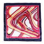 High Quality 50*50cm Women Square Silk Scarves Printed Pattern Bandana Seamless Flight Attendants Silk Designer Scarf