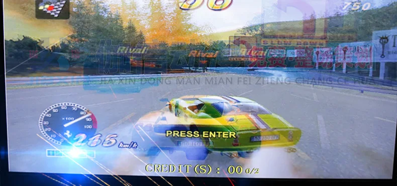 Large Two-Player Arcade Racing Video Game Console Coin-Operated Entertainment Machine with Travel Car Equipment Adult Targeted