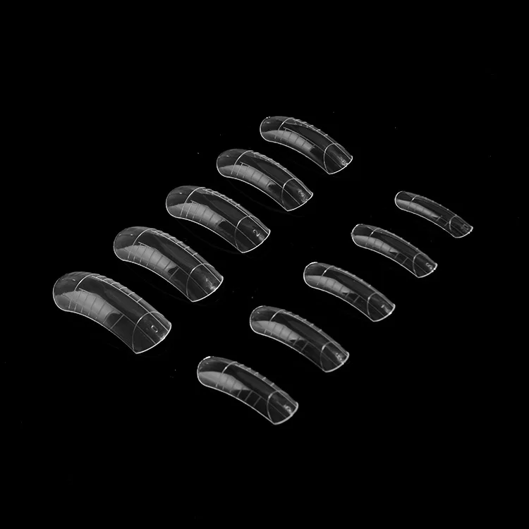 Almond Shape False Nail Tip Water Drop Artificial Fingernail ABS Material