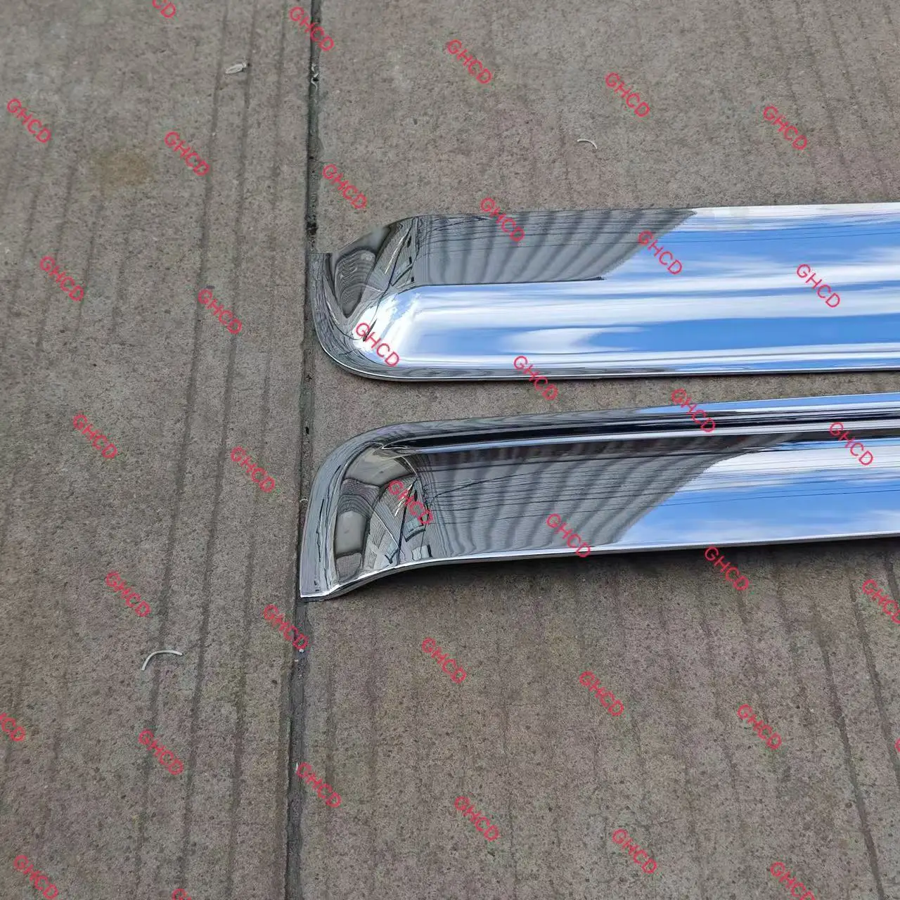 GHCD Hot Product/high Quality Chrome-plated Visor for Japanese Truck ISUZ NQR/ELF/600P (2006-ON) factory