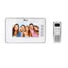 Popular Gold Color Touch Screen Video Door Phone 2 Way Wired intercom for 2 Family