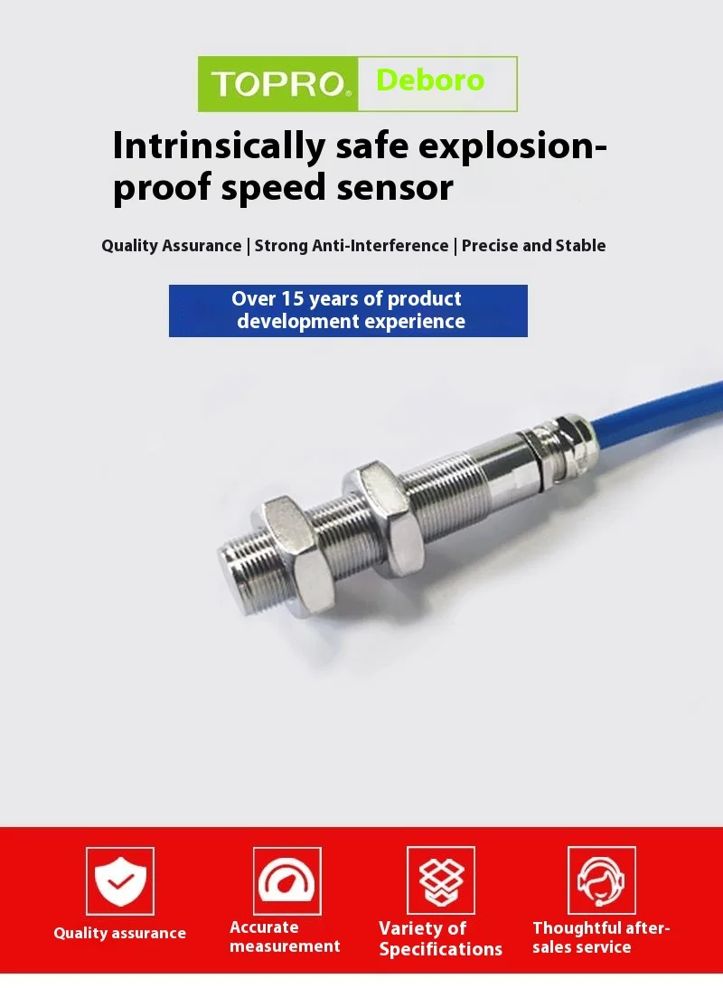 Tei Intrinsically Safe Explosion-Proof Tachometer Sensor Proximity ...