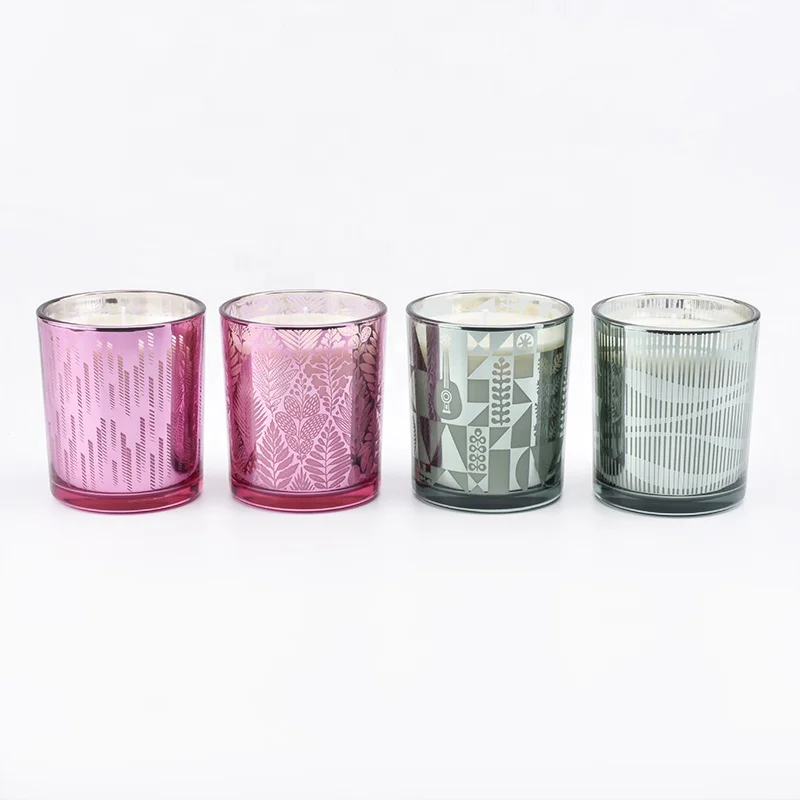 Home Decorative Glass Candle Holder
