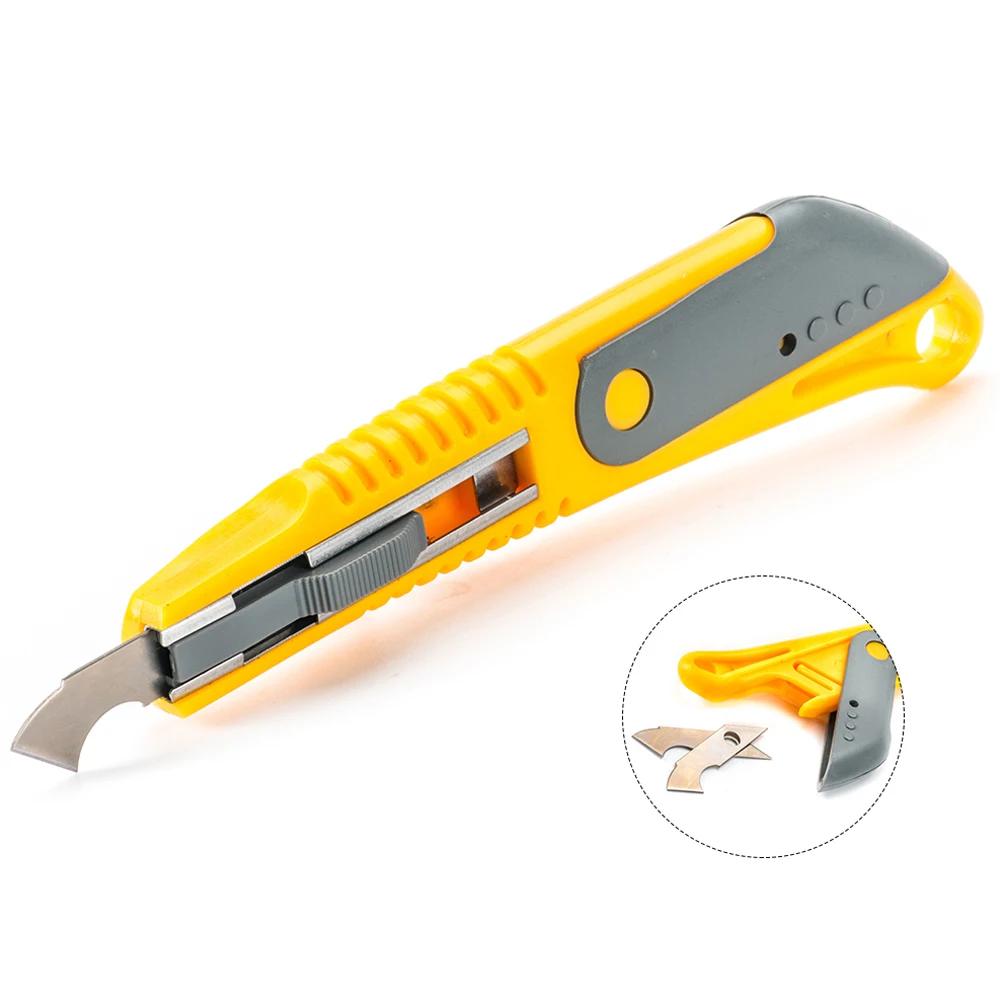 Multi Function Retractable Blade Acrylic Plastic Sliding Knife Perspex