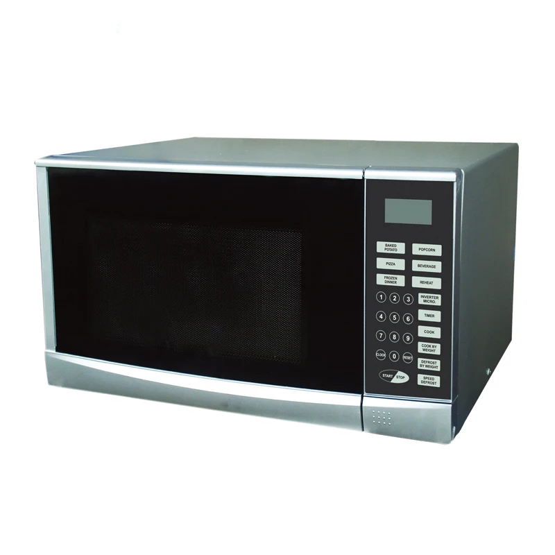 black 25l microwave