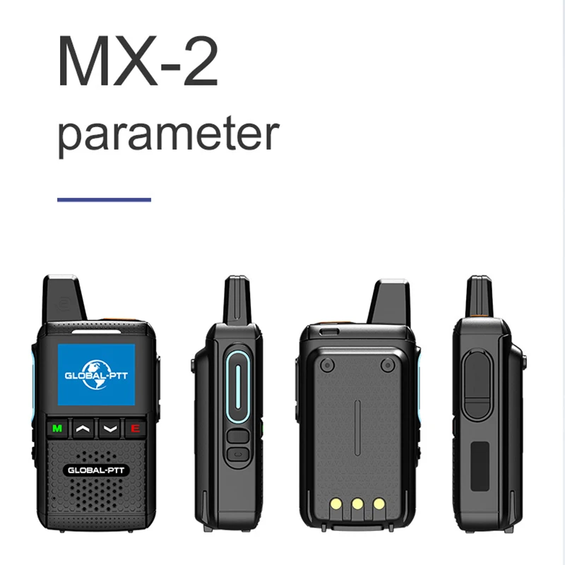 Mx2 Global-ptt Poc Radio Android 4g Lte Gps Bluetooth Wifi Two-way ...