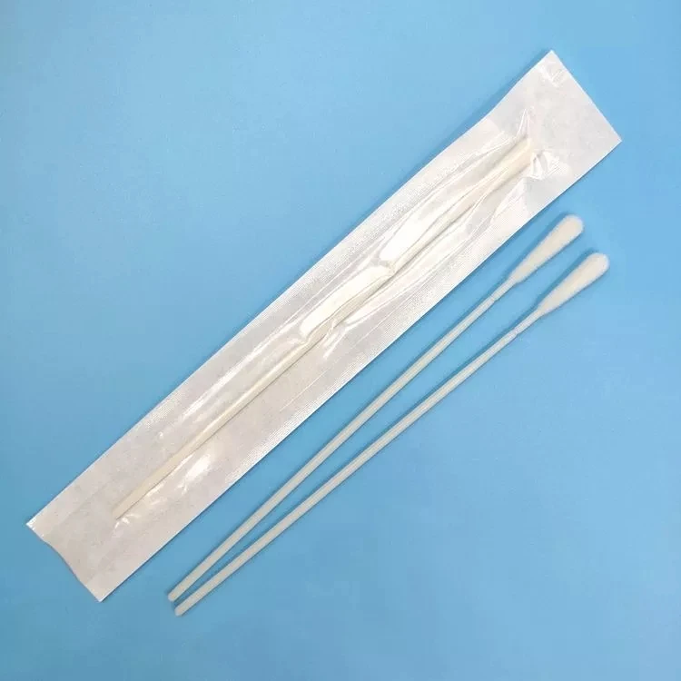 
China supplier sterile throat swab collector disposable sampling kits with swab 