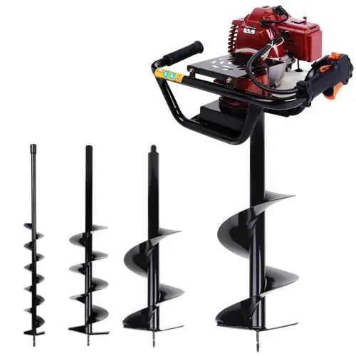 
Earth auger and earth drill and hole digger and ground drill with 49cc 52cc 