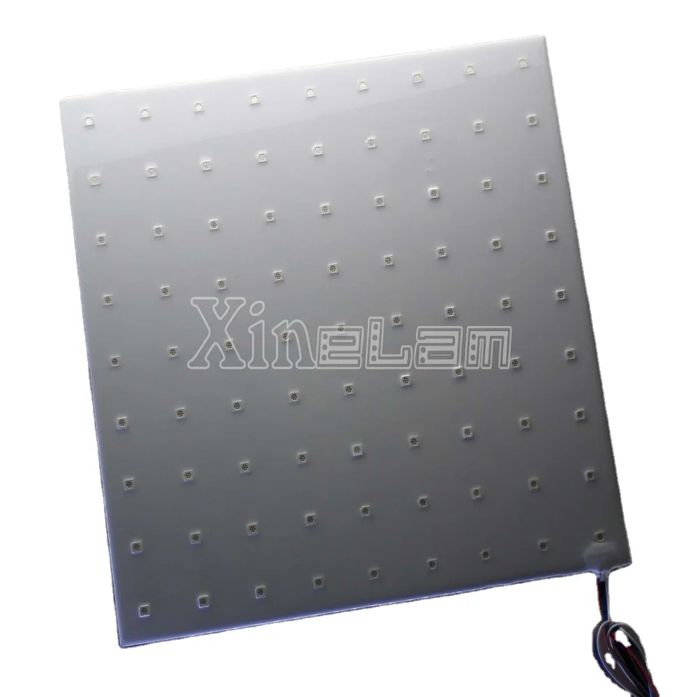 Ultra Thin Back-lit LED Fabric Displays Customized sizes waterproof frameless LED light panel RGB