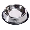 wholesale best nob slip human grade metal stainless steel pet puppy dog bowls