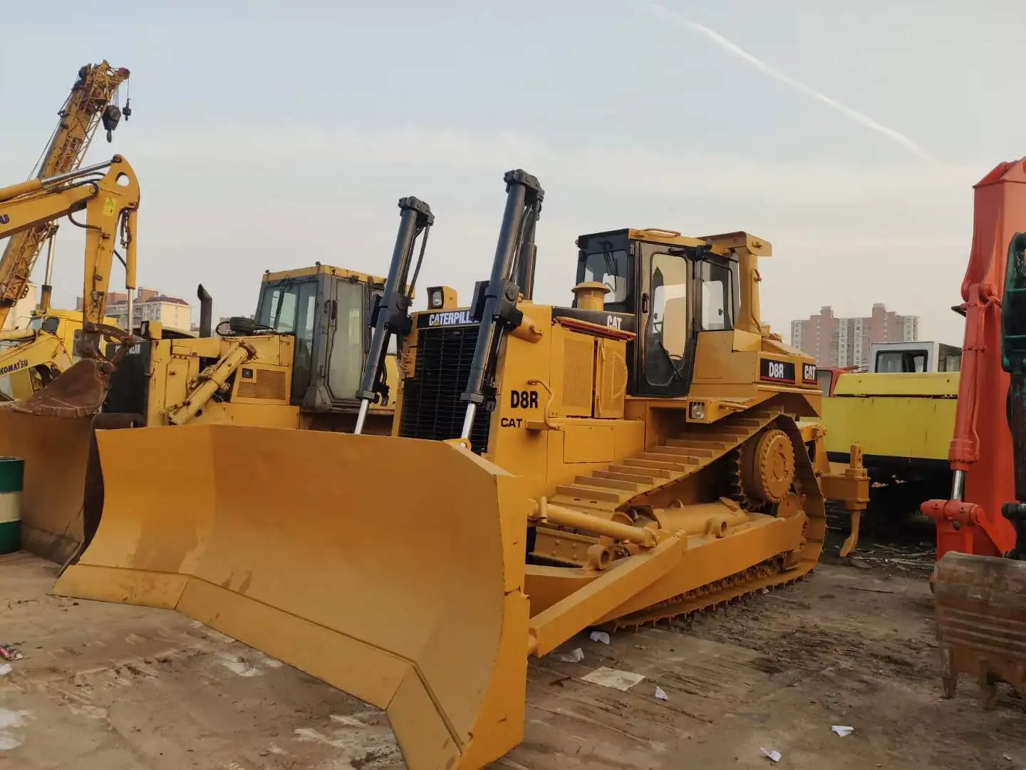 Used Cat Bulldozer D7g With Hydraulic Winch Used Caterpillar Bulldozer