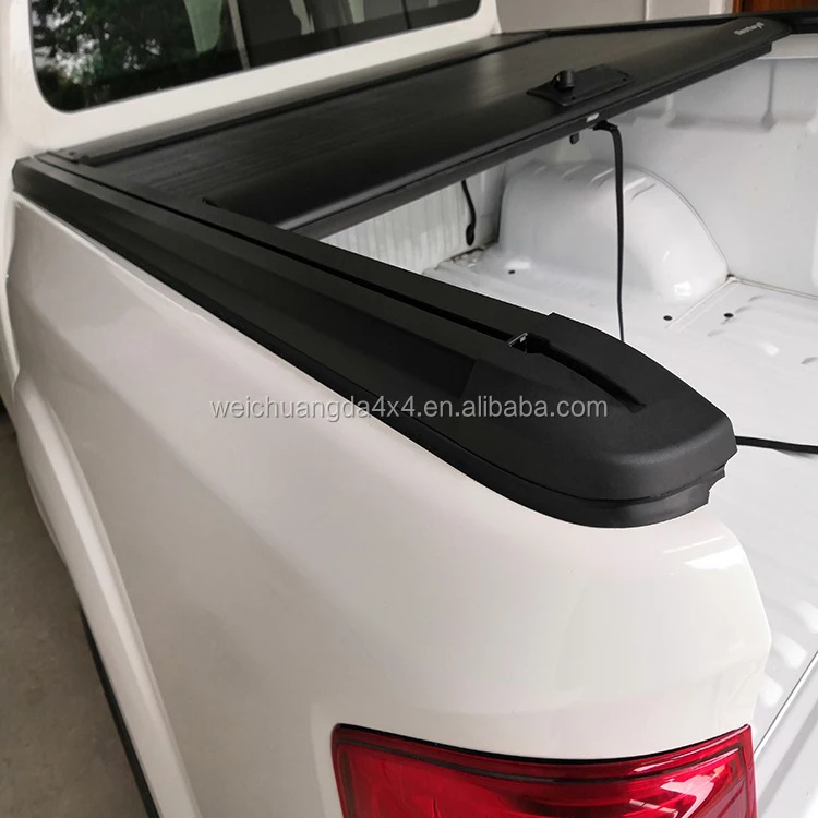 Aluminium Hard Retractable Tonneau Cover For Colorado Hilux Navara Ram