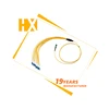 High quality Multi-Fiber Bundle MTP MPO Cable ,Single Mode SC/APC Optic Fiber Pigtail 12 Colors PVC Jacket 1.5m Length