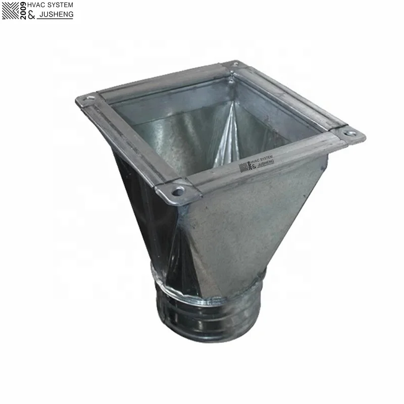 Spiral Duct Air Spiral Pipe Fittings Pressed Collar Saddle Buy Spiral