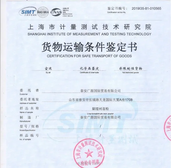 Urea Formaldehyde Resin chemcola