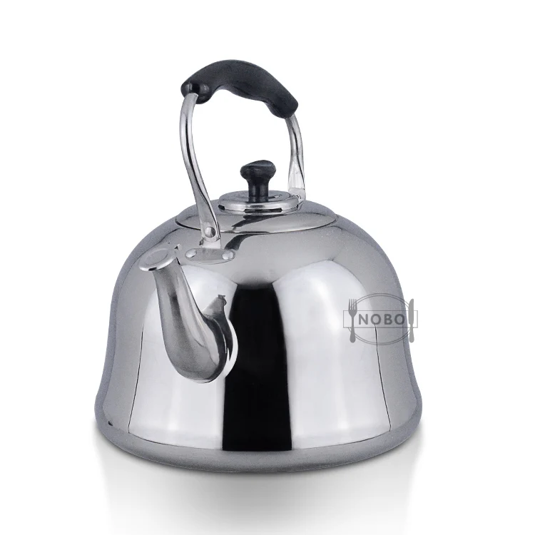 Large Capacity 6 Liter Stovetop Kettle Bell Stainless Steel Whistling Water Kettle For Sale
