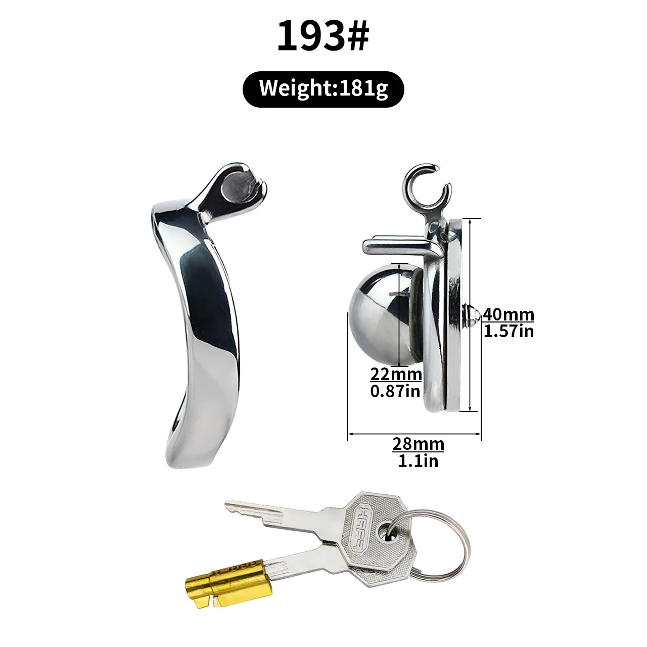 BDSM Sissy Slave Inverted Male Chastity Cage main image 0