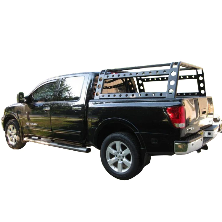 Truck Canopy Tonneau Cover Fold Cover Hard Lid Ladder Rack Roof Top ...