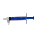 Pressure Injection Syringe Transparent Sterilized Injection Medical Syringes With Needle