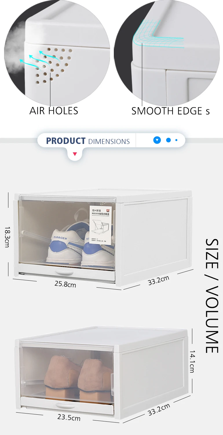 clear shoe box drawers on Push Drawer Type Shoe Box Transparent Clear Plastic Shoe Storage Container Durable Practical Organiser Shoes Drawer Buy Push Shoe Boxes Transparent Push Shoe Boxes Plastic Clear Shoe Storage Product On Alibaba Com