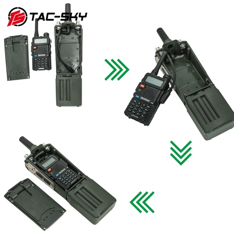 Ts Tacsky Tactical Prc163 Harris Radio Dummy Virtual Box Prc 163 Non
