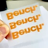 Custom Logo 3D PVC Soft Rubber Patch Tpu and Silicone Heat Transfer Silicon Vinyl Label for Clothing