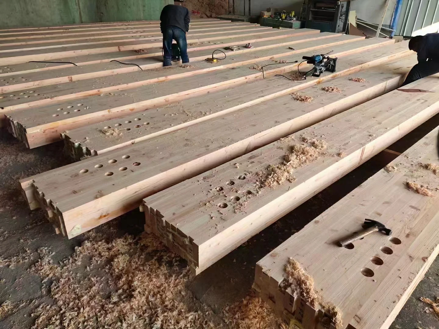 Shandong Bohao Curved Glulam Laminated Wood Lumber Beams Buy Glued