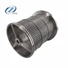 Screen screen of food-grade press dry-wet separator Reverse winding wedge screen Centrifuge sieve barrel