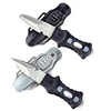 Adventure family Camping Equipment Black Navy Scuba Diving Knife