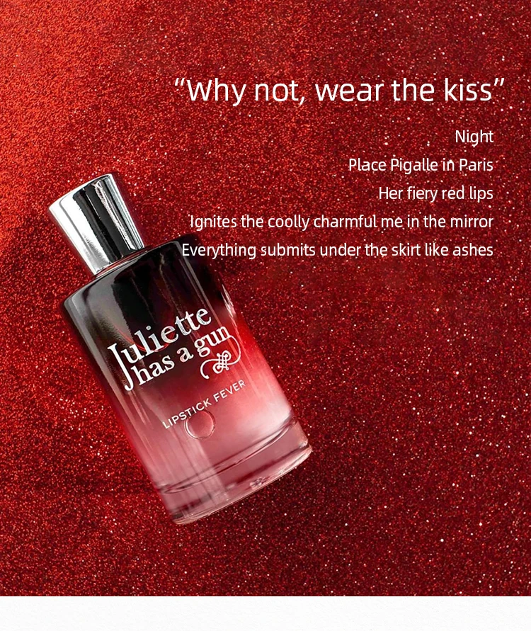 juliette has a gun designer private label lipstick fever perfume