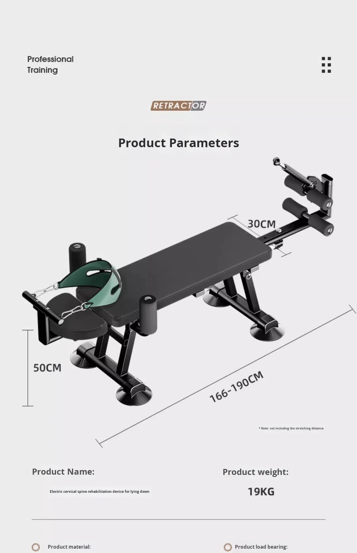 Smart Electric Height Increase Device Leg Stretcher Fitness Home Use ...