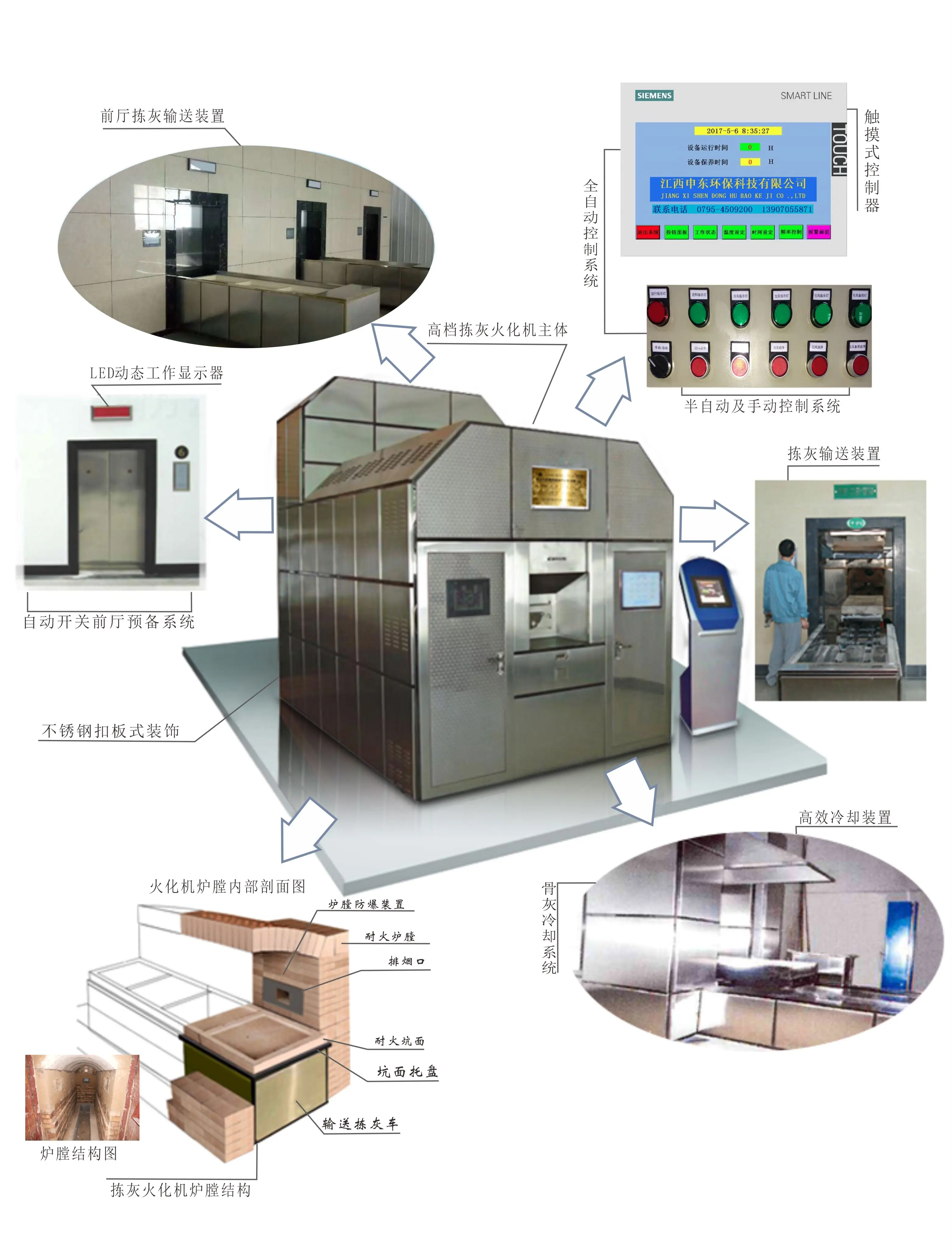 高压电火化炉图片