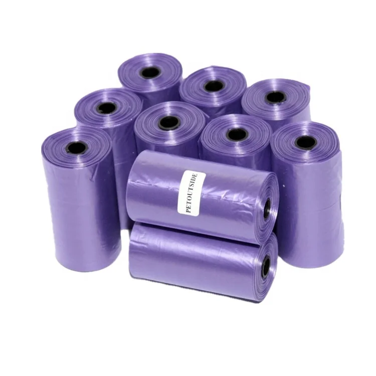 
Hot Sale Biodegradable Compostable Pet Waste Dog Poop Bags 