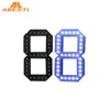 Outdoor LED Display,6" 7 segment display gas station led price digital sign