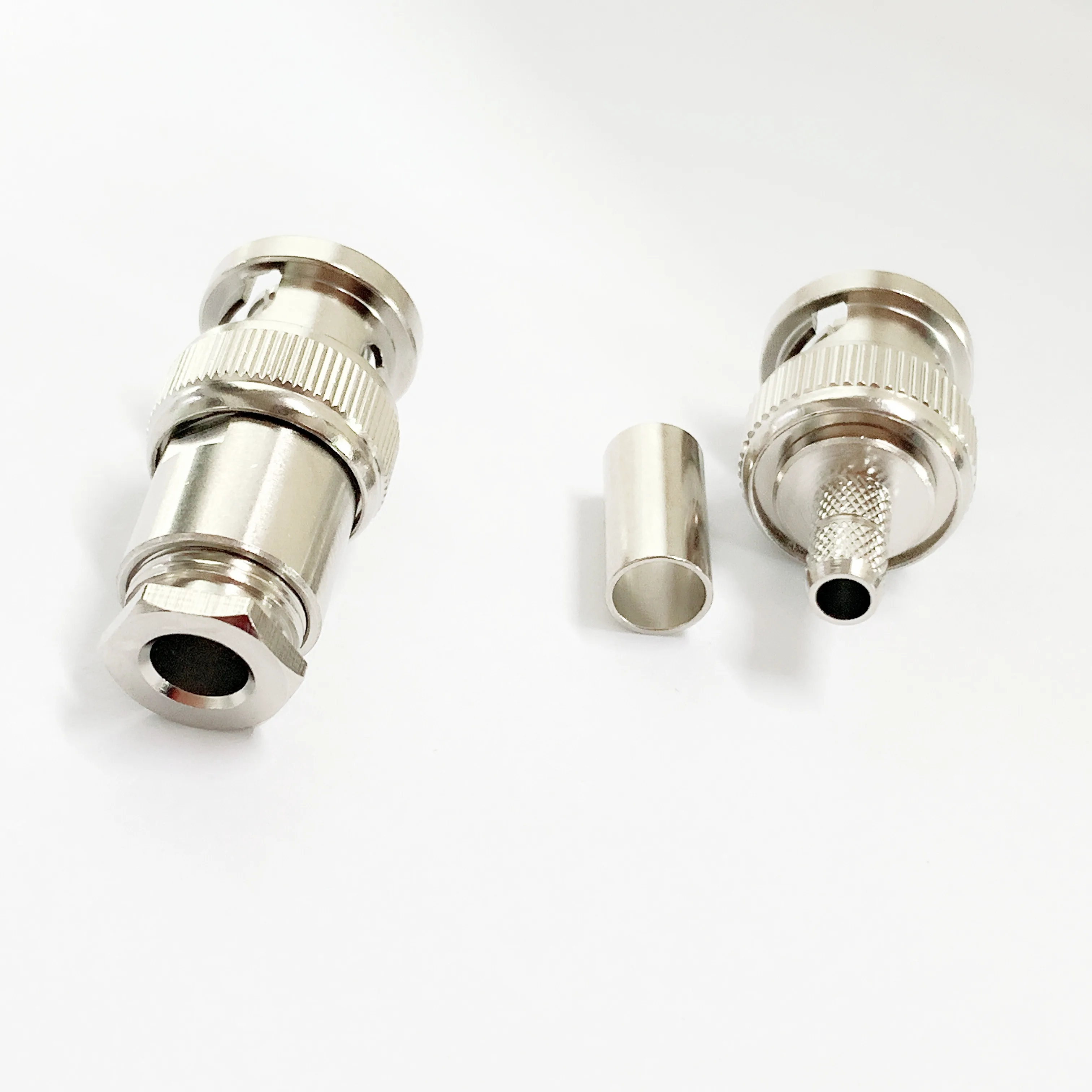 75ohm Straight Bnc Male Compression Connector For Rg59 Cable Buy 75ohm Straight Bnc Male 7546