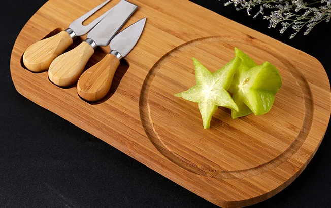 Bamboo Cheese Board Knife Set - Buy Bamboo Cheese Board Knife Set,Bambu ...