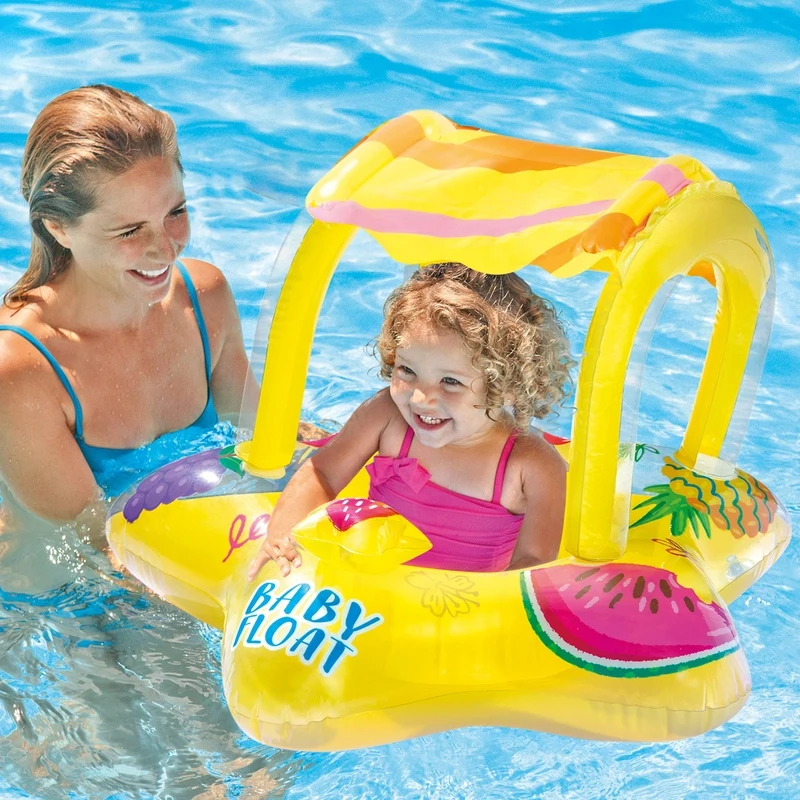 Intex 56573 32ft X 31in Kids Star-shaped Seat Float Baby Swim Ring ...