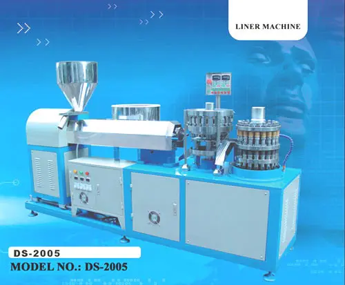 plastic lining machine cover dropping machine (DS-2005)/Machinery bottle cap with plastic insert(TPE)
