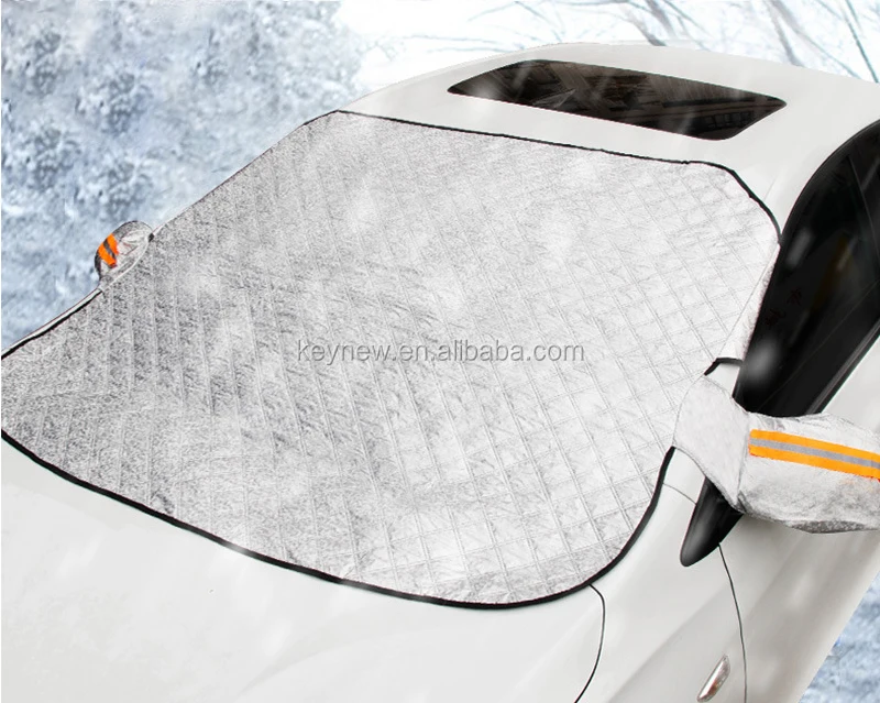 voiture pare-brise couverture anti neige gel glace bouclier poussière  protecteur chaleur soleil ombre magnétique voiture fenêtre écran gel grande  couverture de neige