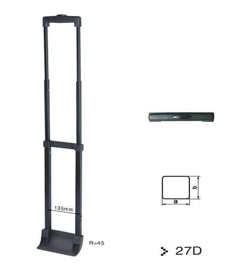 Retractable Trolley Luggage Pull Handle And Telescopic Luggage Handle
