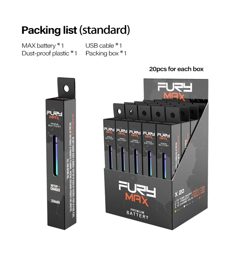 CBD max battery 350mAh6