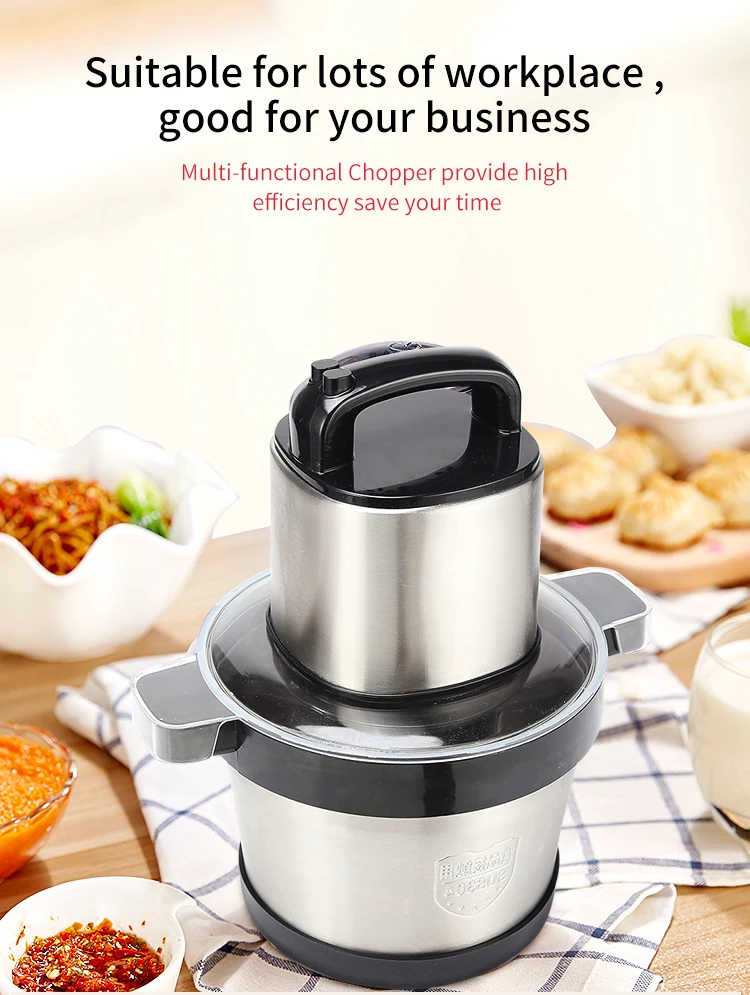 6l Big Commercial Yam Pounder Industrial Meat Grinders Machine Food